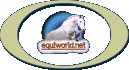 Equiworld horse logo.
